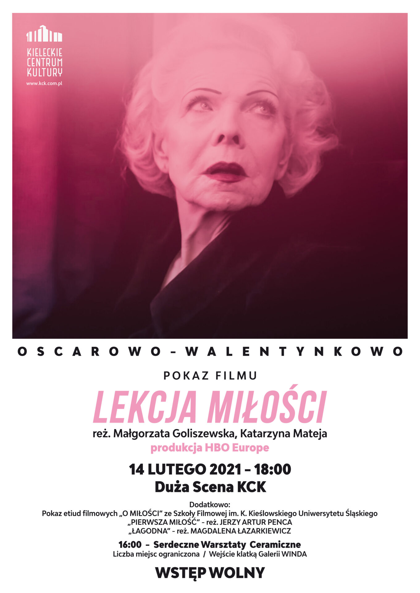 plakat lekcja miłości
