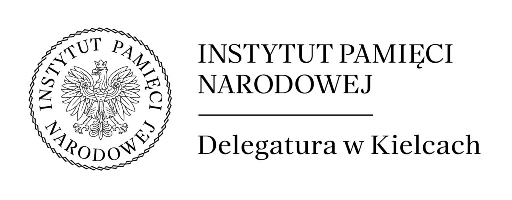 Grafika. Logo Instytutu Pamięci Narodowej. Okrąg  z krawędzią w formie łańcuszka. W okręgu orzeł z godła w koronie. Dookoła orła napis: Instytut Pamięci Narodowej. 